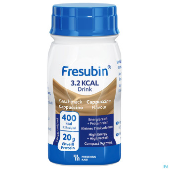 Fresubin 3.2 kcal drink cappucino 4x125ml