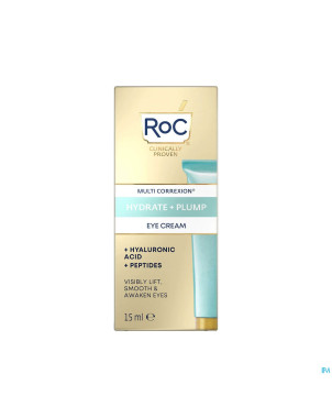 Roc multi correxion hydra plump eye gel cr 15ml