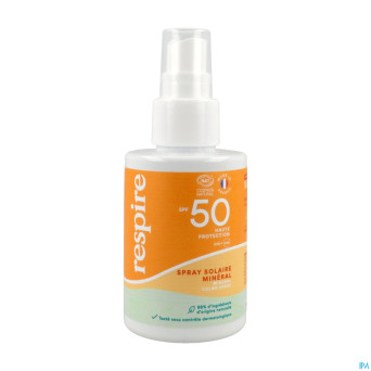 Respire spray solaire naturel mineral ip50    75ml