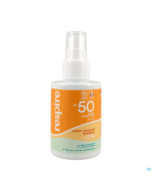 Respire spray solaire naturel mineral ip50    75ml