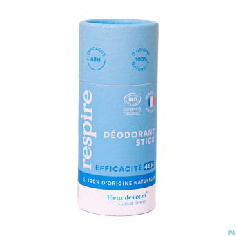 Respire deodorant fleur de coton stick carton  50g
