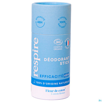 Respire deodorant fleur de coton stick carton  50g