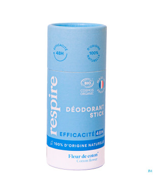 Respire deodorant fleur de coton stick carton  50g