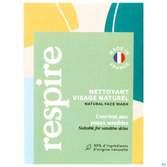 Respire nettoyant visage    50g
