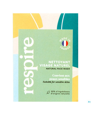 Respire nettoyant visage    50g