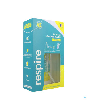 Respire mousse lavante mains coffret decouverte