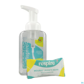 Respire mousse lavante mains coffret decouverte