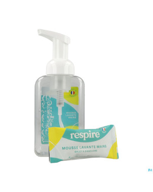 Respire mousse lavante mains coffret decouverte