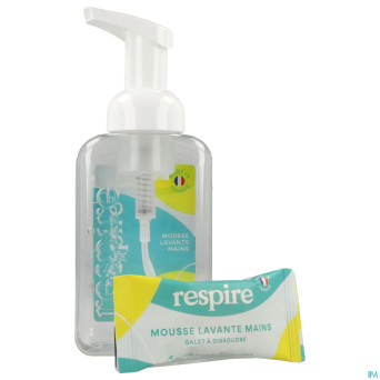Respire mousse lavante mains coffret decouverte