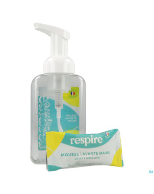 Respire mousse lavante mains coffret decouverte
