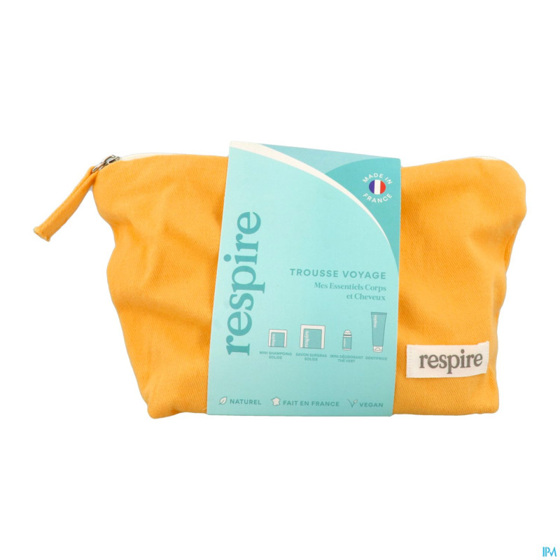 Respire trousse les indispensables salle de bain