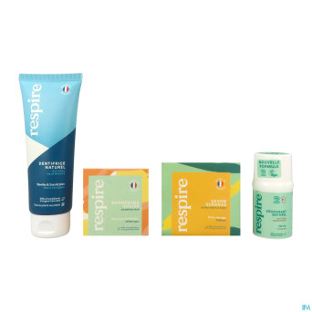 Respire trousse les indispensables salle de bain