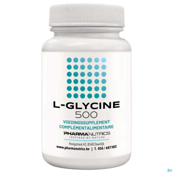 L glycine 500 v-caps 60    pharmanutrics