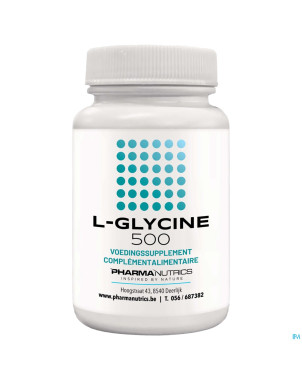 L glycine 500 v-caps 60    pharmanutrics