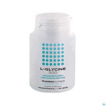L glycine 500 v-caps 60    pharmanutrics