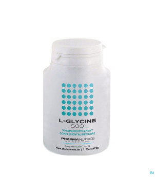 L glycine 500 v-caps 60    pharmanutrics