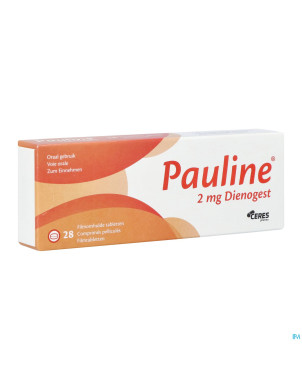 Pauline 2mg comp pell  28