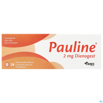 Pauline 2mg comp pell  28