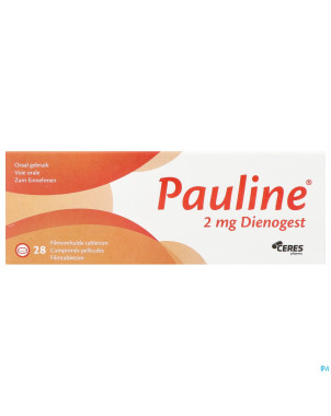Pauline 2mg comp pell  28