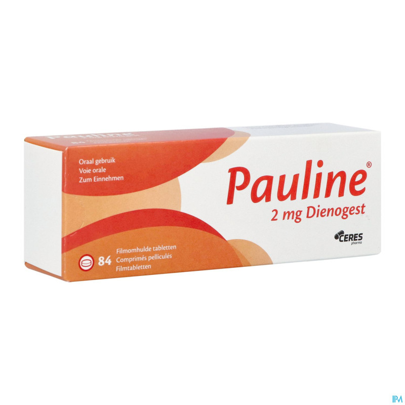 Pauline 2mg comp pell  84