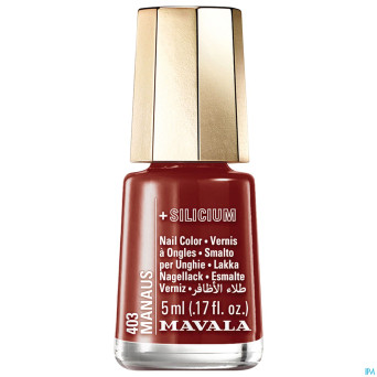 Mavala iconic colors+silic.vao manaus    5ml