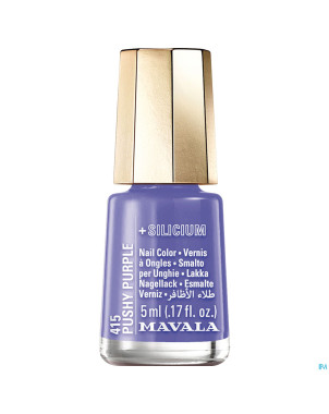 Mavala color vibe col.+silic.vao pushy purple  5ml