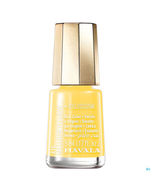 Mavala color vibe col.+silic.vao mellow yellow 5ml