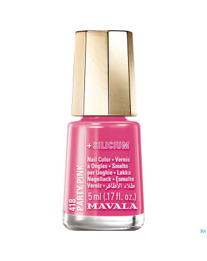 Mavala color vibe colors+silic.vao party pink  5ml