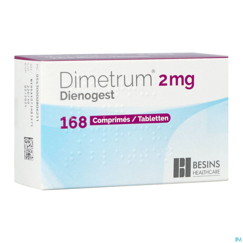 Dimetrum 2mg comp 168 x 2mg