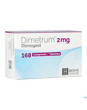 Dimetrum 2mg comp 168 x 2mg