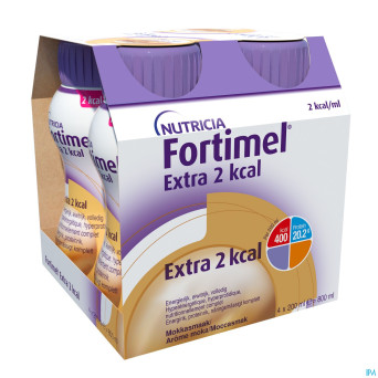 Fortimel extra 2kcal moka 4x200ml