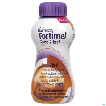 Fortimel extra 2kcal chocolat caramel 4x200ml