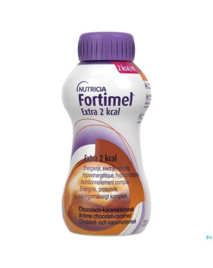 Fortimel extra 2kcal chocolat caramel 4x200ml