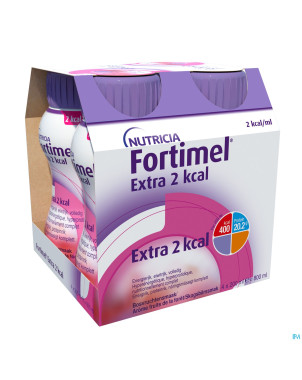 Fortimel extra 2kcal fruits foret 4x200ml