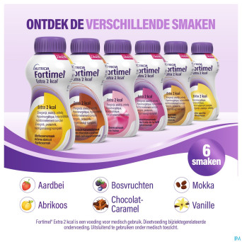 Fortimel extra 2kcal fruits foret 4x200ml