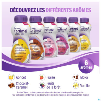 Fortimel extra 2kcal fruits foret 4x200ml