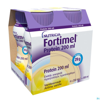 Fortimel protein 200ml vanille 4x200ml