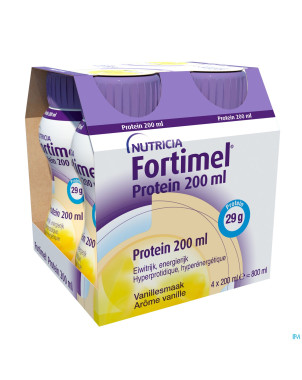 Fortimel protein 200ml vanille 4x200ml