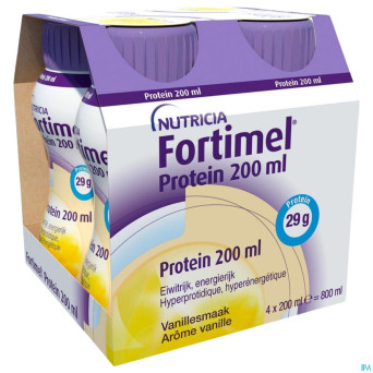 Fortimel protein 200ml vanille 4x200ml
