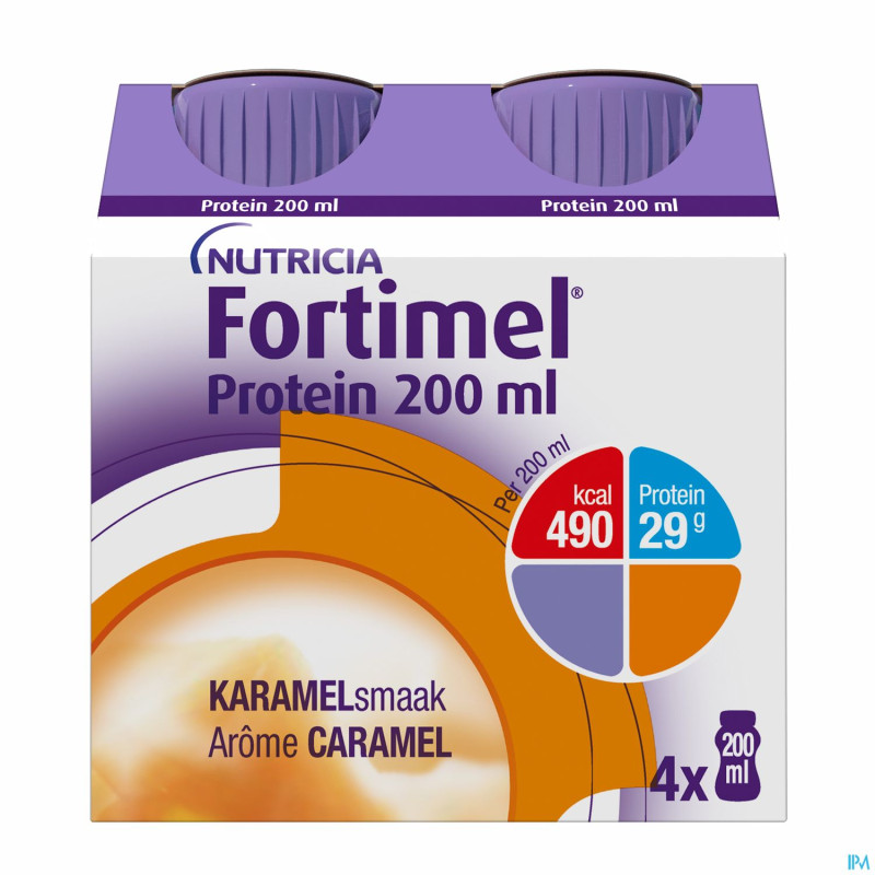 Fortimel protein 200ml caramel 4x200ml