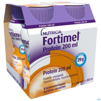 Fortimel protein 200ml caramel 4x200ml