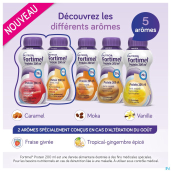 Fortimel protein 200ml caramel 4x200ml