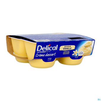 Delical creme dessert la floridine vanille  4x125g