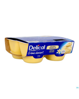 Delical creme dessert la floridine vanille  4x125g