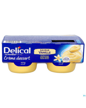 Delical creme dessert la floridine vanille  4x125g