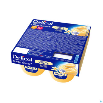 Delical creme dessert la floridine vanille  4x125g