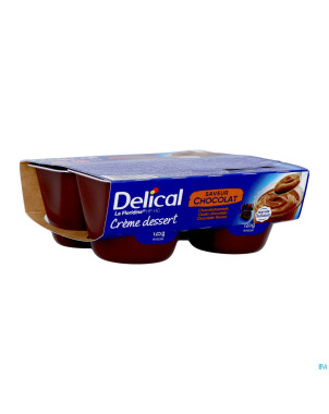 Delical creme dessert la floridine chocolat 4x125g