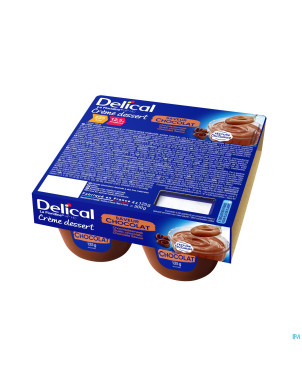 Delical creme dessert la floridine chocolat 4x125g