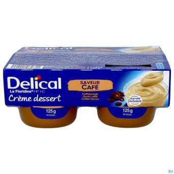 Delical creme dessert la floridine cafe    4x125g