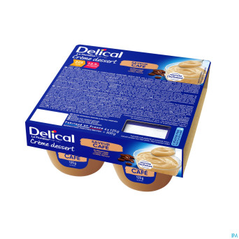 Delical creme dessert la floridine cafe    4x125g
